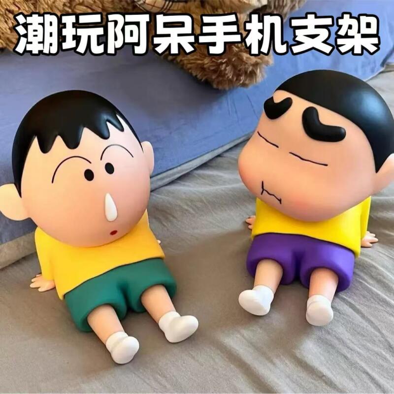 Fire Tablet Accessories - Urocza kreskówkowa figurka Crayon Shinchan, podstawka