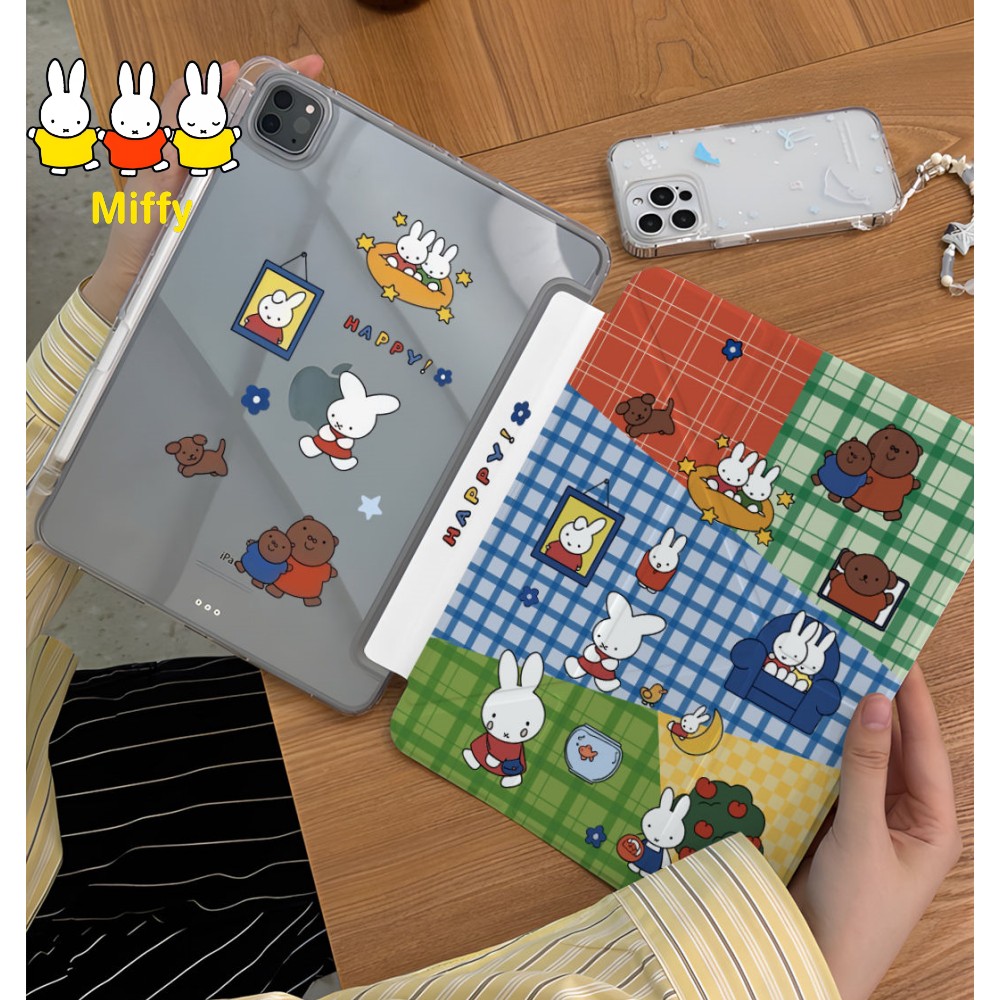 Fire Tablet Accessories - Etui na tablet Kawaii Miffy Rabbit