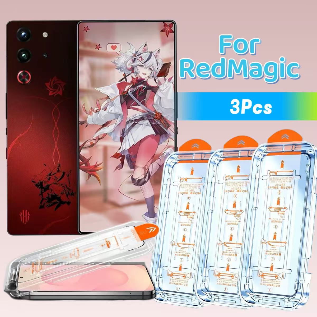 Redmagic Tablet Accessories - 3 szt. Folia ochronna HD na