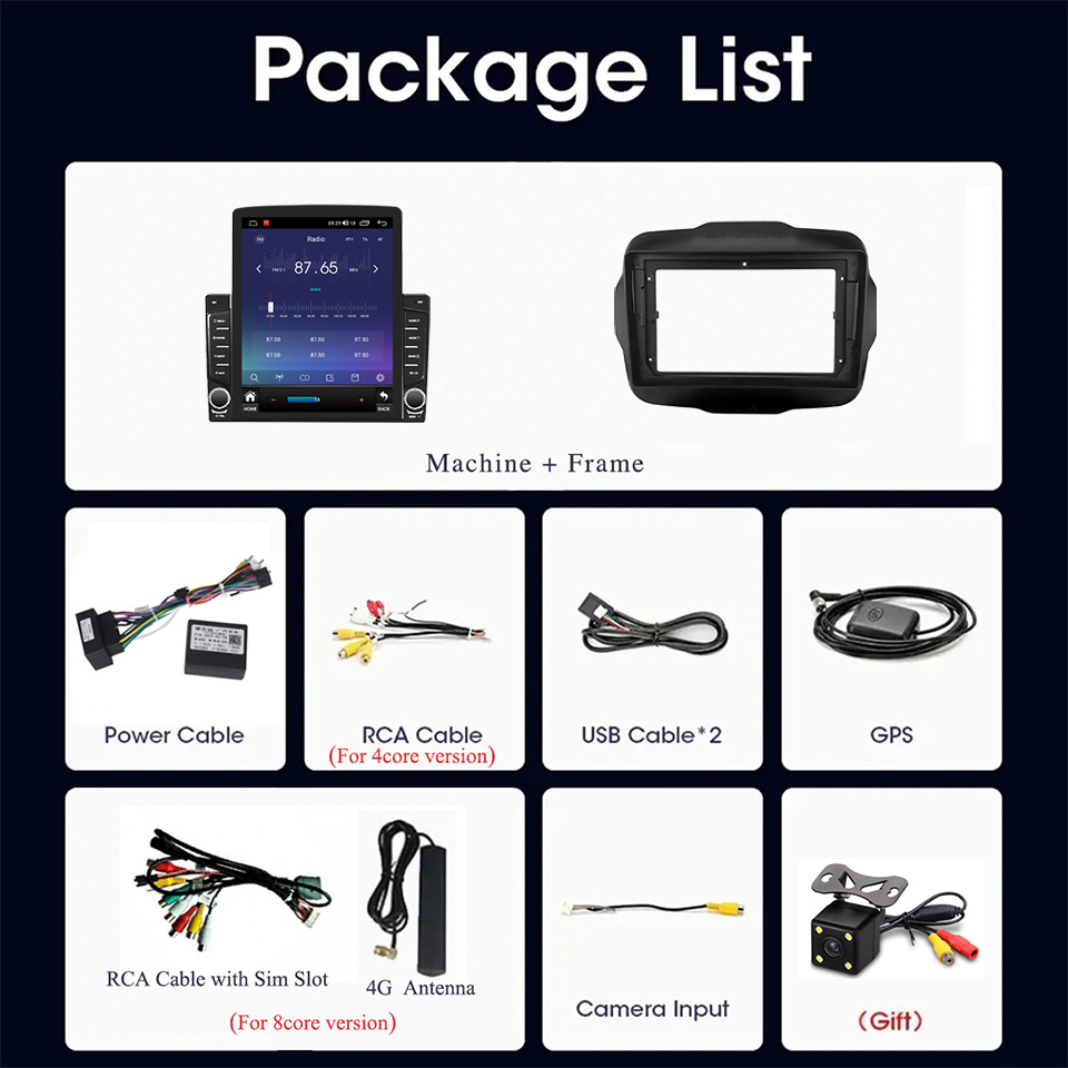 8G+128G Android 14 Radio Samoc – Tablet Danish Mobile & Accessories Faisalabad recenzja i cena