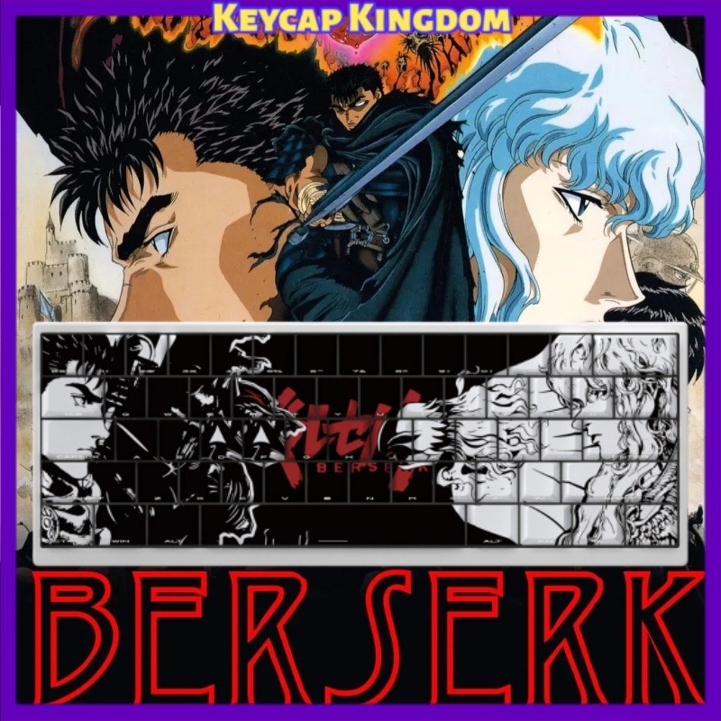 Klawisze BERSERK Anime, 98 kla – Tablet Gaming Accessories recenzja i cena