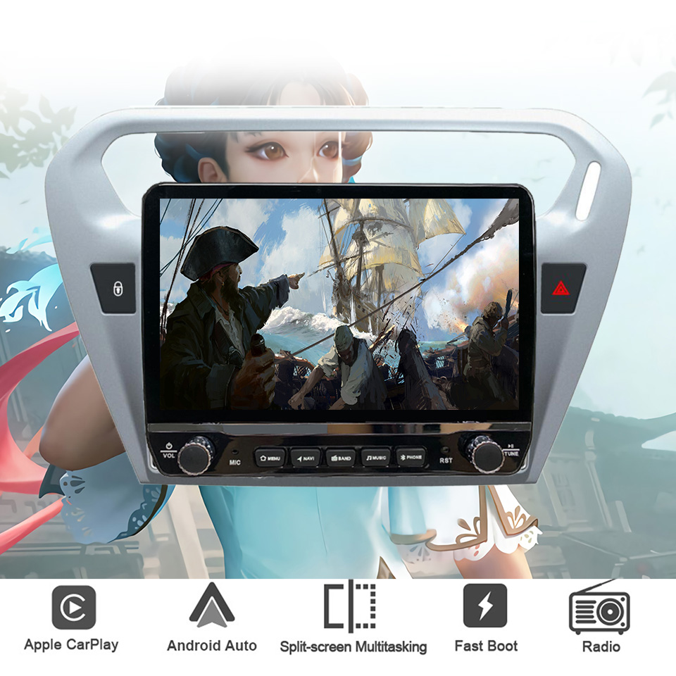 Android 14 Samochodowy Tablet  – Tablet Danish Mobile & Accessories Faisalabad recenzja i cena