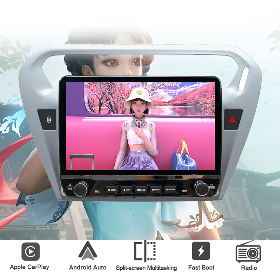 Android 14 Samochodowy Tablet  – Tablet Danish Mobile & Accessories Faisalabad recenzja i cena